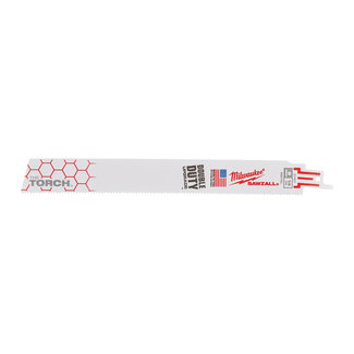 Milwaukee Reciproz.230mm 14tpi TORCH Metaal set 25 Milwaukee Reciproz.230mm 14tpi TORCH Metaal set 25