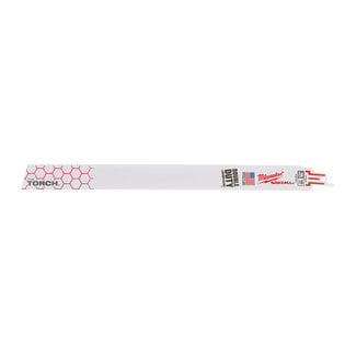 Milwaukee Reciproz.300mm 18tpi TORCH Metaal per 5 Milwaukee Reciproz.300mm 18tpi TORCH Metaal per 5