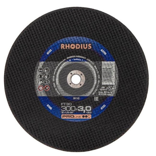 Doorslijpsch.RO 350x4,0x20,0 staal FT30 BF41 verp. 10st