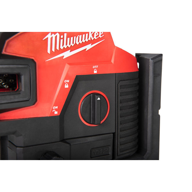 Milwaukee M12CLLP4-0C kruislijnlaser/loodlaser 4 punten