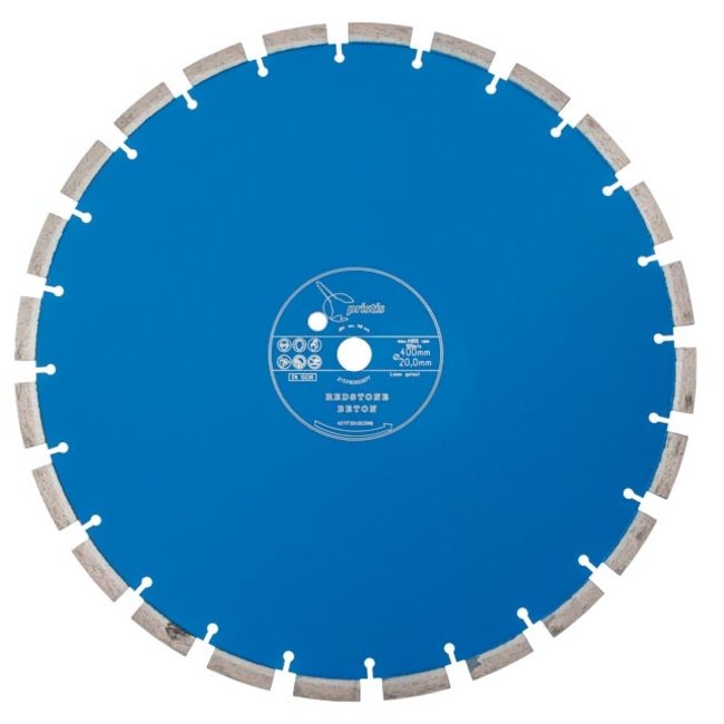 400/20,0mm Pristis Redstone Beton li-blauw