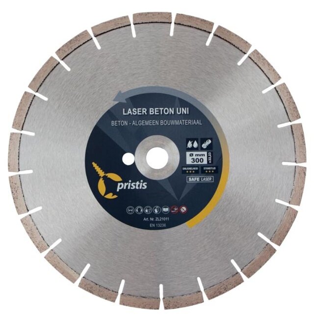 300/22,23 Pristis Laser Beton Uni 40x2,8x10 20S Blank