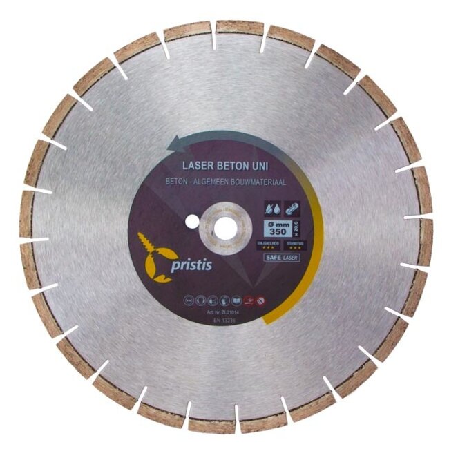 350/20,0 Pristis Laser Beton Uni 40x3,2x10 24S Blank