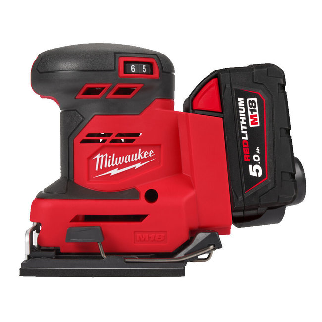Milwaukee M18BQSS-502B M18 vlakschuurmachine