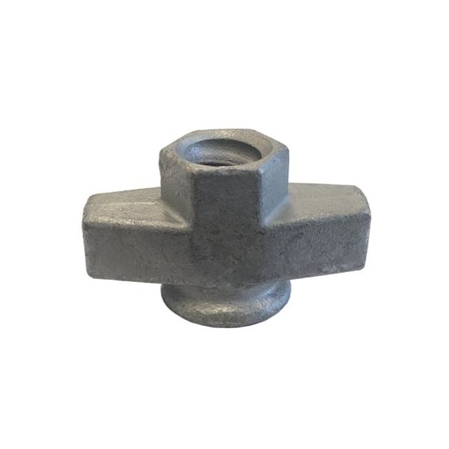 Snelspanmoer vleugel M10/M12 verzinkt