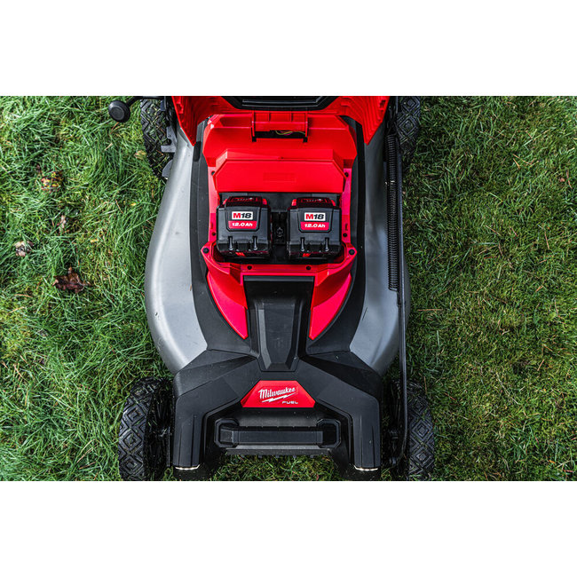 Milwaukee M18F2LM53-122 FUEL grasmaaier met dubbele accu