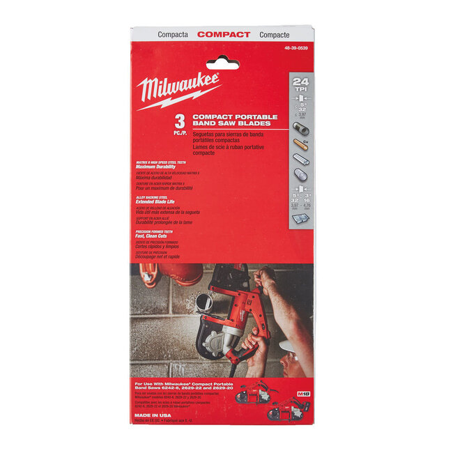 Lintzaag Milwaukee M18 FUEL / COMPACT / 25Tpi