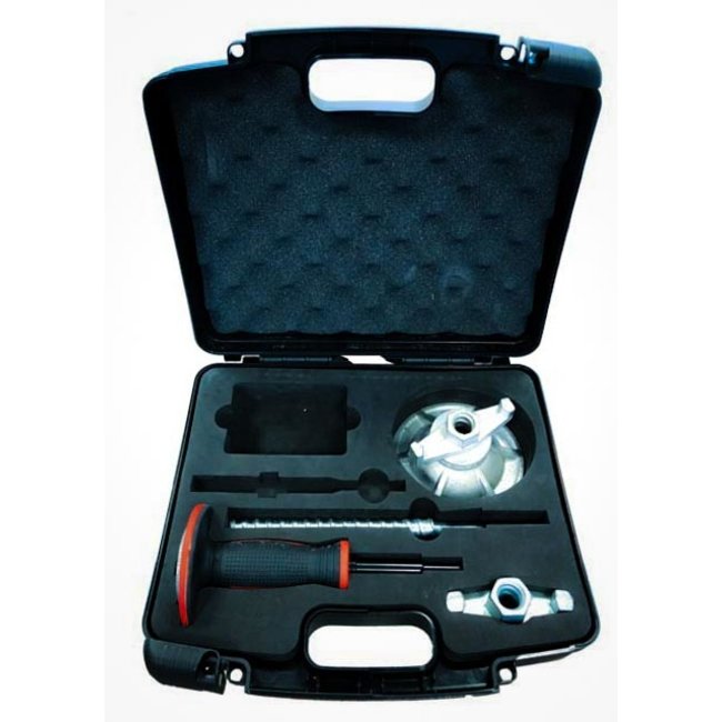 Snelspanset 230mm - vleugelmoer/snelspanplaat/slagdoorn/ring