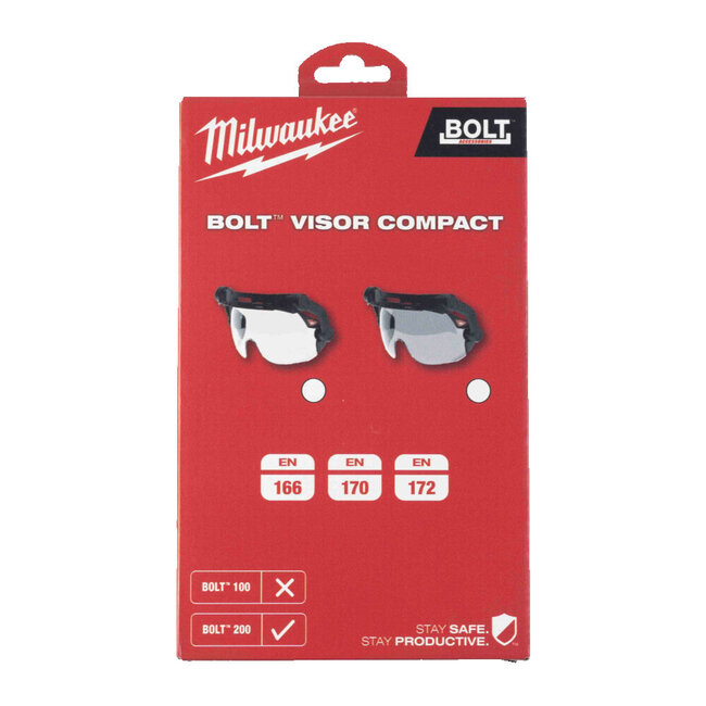 Milwaukee BOLT Vizier Compact Helder -1 stuk (B200)