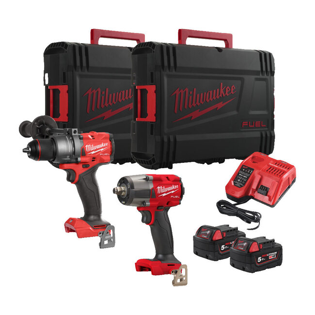 Milwaukee M18FPP2F3-502X FUEL Powerpack M18FPD3 / M18FMTIW2F
