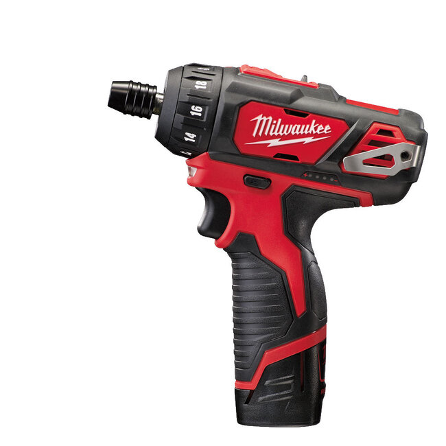 Milwaukee M12BD-202C subcompactschroevendraaier 1/4" HEX