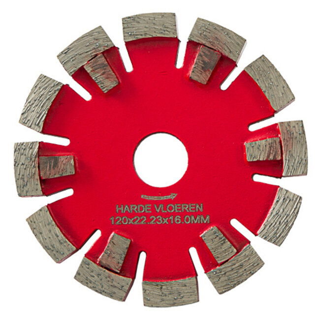 130/22,2x16,0mm Pristis vloerverwarming Harde Vloer / Rood