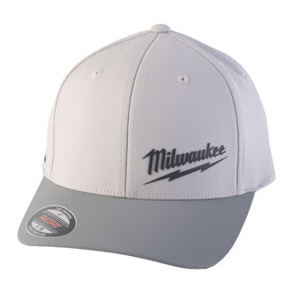 Milwaukee Milwaukee BCPGR-L/XL BASEBALL CAP PERFO. GREY L/XL