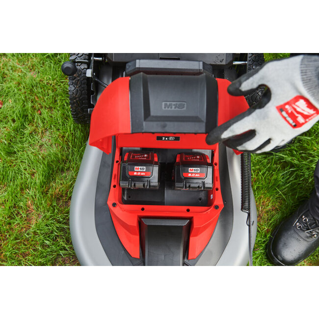 Milwaukee M18F2LM46-802 FUEL grasmaaier met dubbele accu