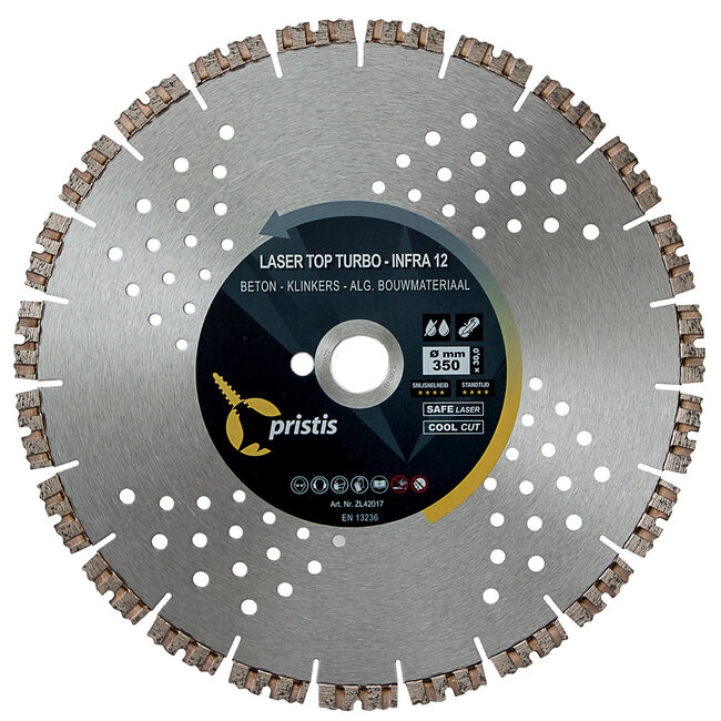 350/30,0 Pristis Lsr Top Turbo-Infra 12 40x3,2x12 23S Blank