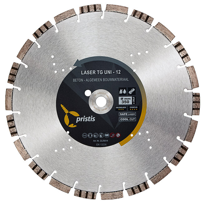 350/20,0 Pristis Lsr TG Uni-12 40x3,0x12 22S Blank