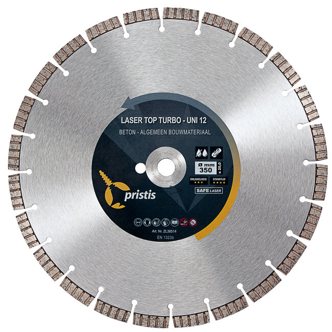 350/20,0 Pristis Lsr Top Turbo-Uni 12 40x3,2x12 24S Blank
