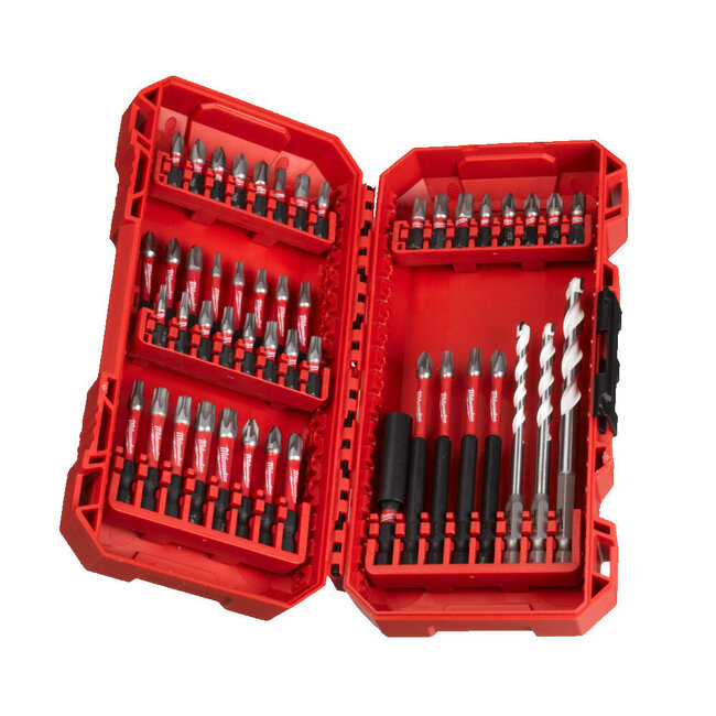 SHOCKWAVE Bit Set PACKOUT Ready Box (32x 25mm & 8x 50mm & 3x