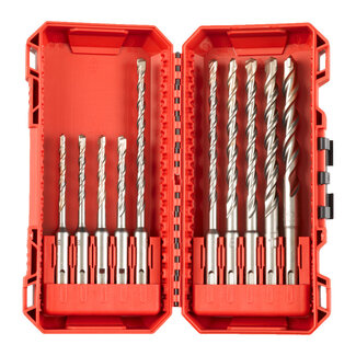 Milwaukee SDS-PLUS borenset M2 PACKOUT Ready Box (5/5/6/6 x 110 & 6/6/ Milwaukee SDS-PLUS borenset M2 PACKOUT Ready Box (5/5/6/6 x 110 & 6/6/