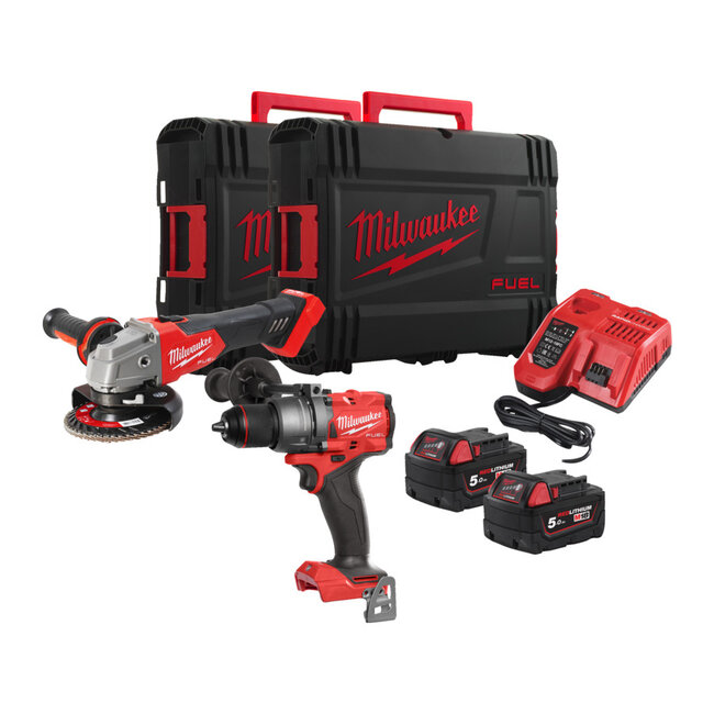 Milwaukee M18FPP2E3-502X FUEL powerpack