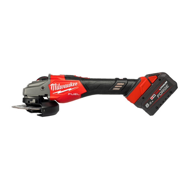 Milwaukee M18FHSAG125XB2-802 FUEL haakse slijpmachine schuif