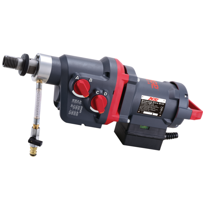 AGP Boormotor DM14 (nat), 3.500W, 5/4" (M) + 1/2" (V)