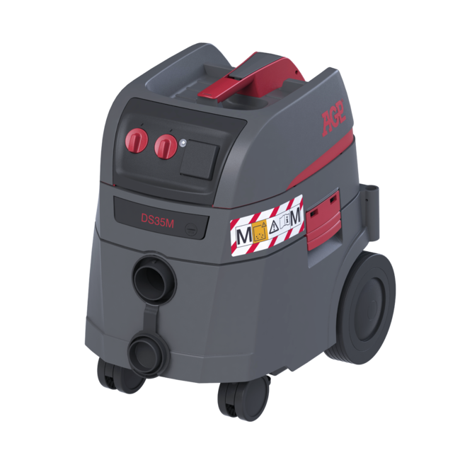 AGP Stofzuiger DS35M (nat en droog), 1.600W / 35L