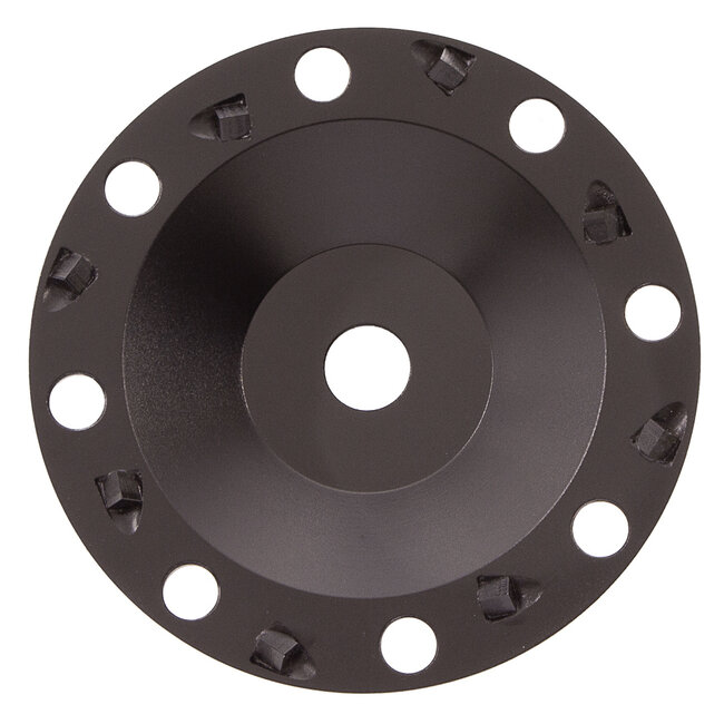 180/22,2mm Pristis komschijf PKD segm. Puntig Agressief Goud