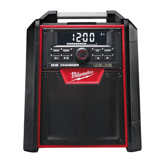 Milwaukee Milwaukee M18RC-0 bouwradio met ingebouwde acculader Milwaukee Milwaukee M18RC-0 bouwradio met ingebouwde acculader