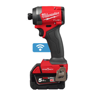 Milwaukee Milwaukee M18ONEID3-502X FUEL slagschroevendraaier 1/4" HEX Milwaukee Milwaukee M18ONEID3-502X FUEL slagschroevendraaier 1/4" HEX