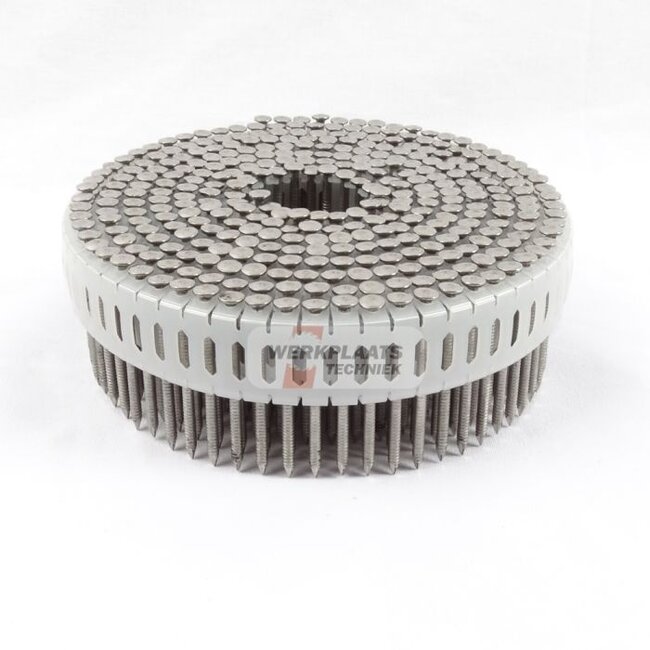 Milwaukee 3,05x32mm Trommelspijkers Ringsteel Hot Dip Ronde Kop 2160st