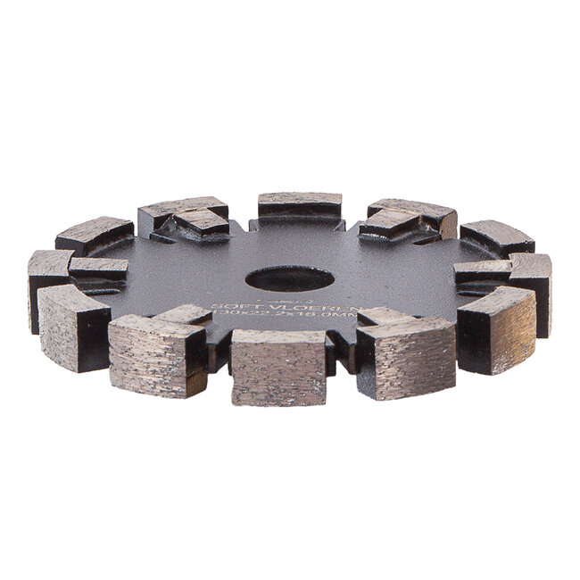 130/22,2x16,0mm Pristis vloerverwarming Zachte Vloer / Zwart