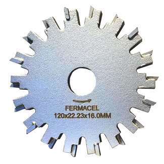 Pristis 120/22,2x16,0mm Pristis vloerverwarming Fermacell 18 tanden