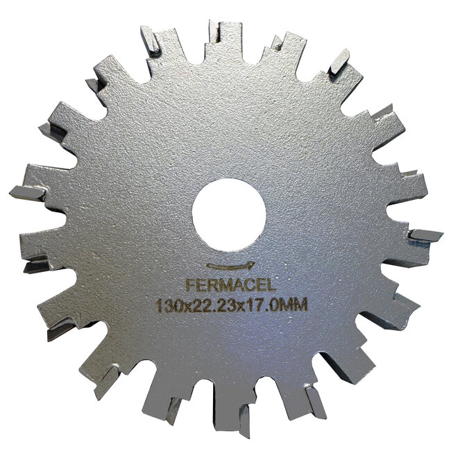 130/22,2x17,0mm Pristis vloerverwarming Fermacell 18 tanden