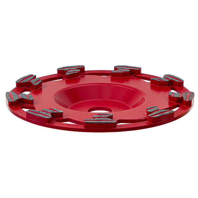 180/22,2mm Pristis komschijf Hilti segm. Medium Rood V2