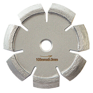 Pristis 105/M14 x 10mm Pristis V-Groef scheurenfrees beton