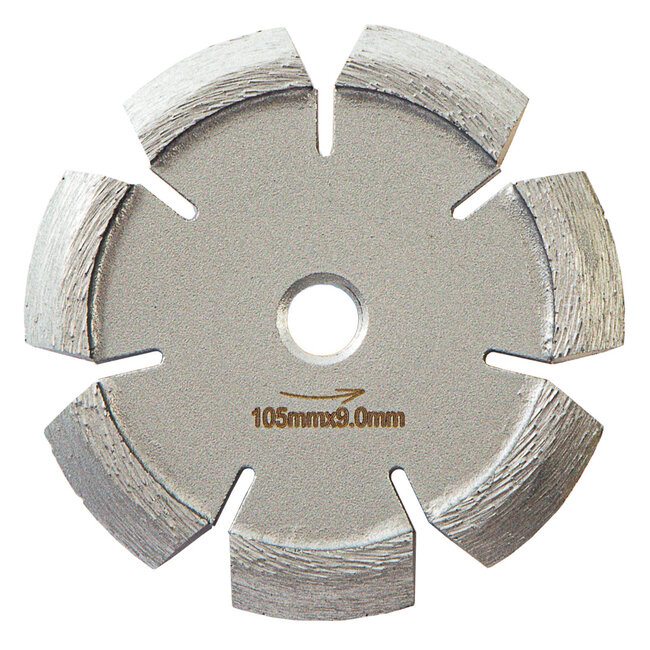 105/M14 x 10mm Pristis V-Groef scheurenfrees beton