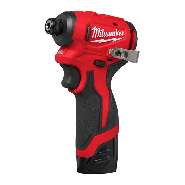 Milwaukee M12BLIDRC-202C Slagschroevendraaier 1/4" HEX