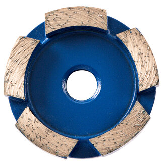 Pristis 050/M14 Pristis komschijf 1 rij segm. Medium Blauw