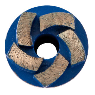 Pristis 050/M14 Pristis komschijf waaier segm. Medium Blauw