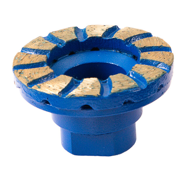 050/M14 Pristis komschijf Turbo Medium Blauw