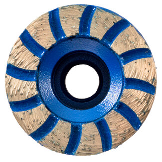 Pristis 050/M14 Pristis komschijf Turbo Medium Blauw