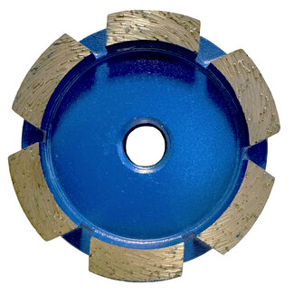 Pristis 070/M14 Pristis komschijf 1 rij segm. Medium Blauw