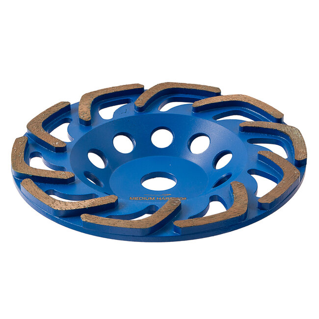 180/22,2mm Pristis komschijf Airjet Medium Blauw