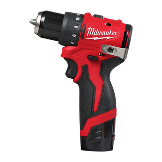Milwaukee Milwaukee M12BLDDRC-202C Compact Boormachine Milwaukee Milwaukee M12BLDDRC-202C Compact Boormachine