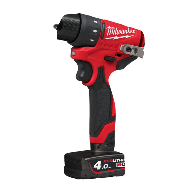 Milwaukee M12BLDDRC-402C  Compact Boormachine
