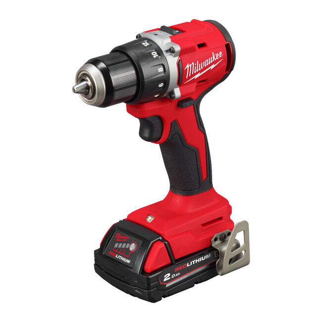 Milwaukee M18BLDDRC-202C brushless boorschroefmachine