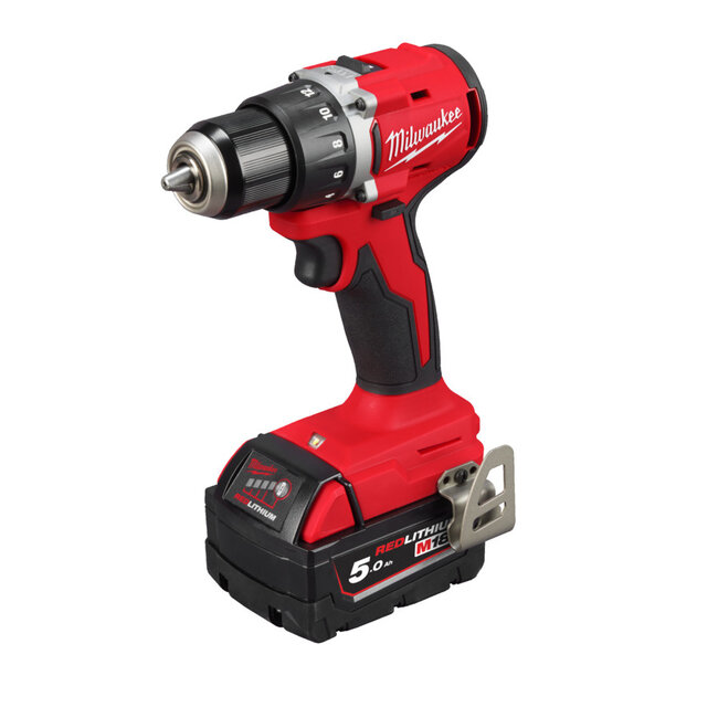 Milwaukee M18BLDDRC-502C brushless boorschroefmachine