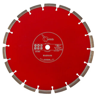 Pristis 300/15,88mm Pristis Maxplus universeel rood handmuurzg Pristis 300/15,88mm Pristis Maxplus universeel rood handmuurzg