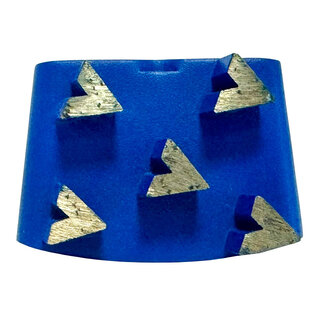 Pristis Schuurwings 5 x Raptor Medium #20 Blauw HTC Rechts